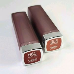 Maybelline Color Sensational Lipstick - 655, 660